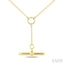 T-Bar Diamond Fashion Necklace