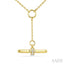 T-Bar Diamond Fashion Necklace