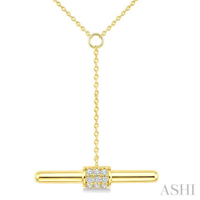 T-Bar Diamond Fashion Necklace