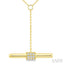 T-Bar Diamond Fashion Necklace