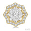 Round Shape Halo Lovebright Diamond Fashion Earrings
