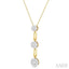 Paperclip Lovebright Diamond Fashion Pendant