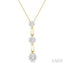 Paperclip Lovebright Diamond Fashion Pendant