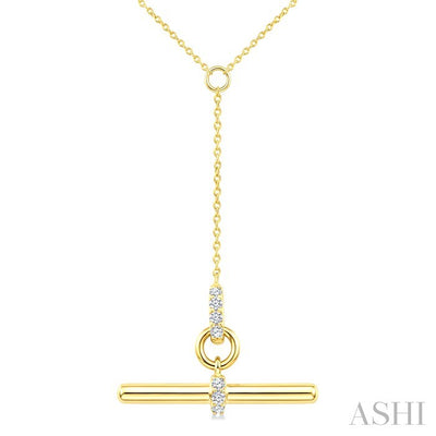 T-Bar Diamond Fashion Necklace