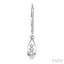 Pear Shape Diamond Earrings