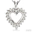 Heart Shape Diamond Fashion Pendant