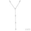 Rose Cut Diamond Station Necklace