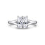 Radiant-cut Diamond Engagement Ring
