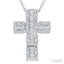 Cross Fusion Diamond Fashion Pendant