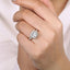 Round Diamond Halo Engagement Ring