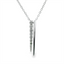 Diamond Vertical Bar Pendant
