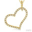 Heart Shape Diamond Fashion Pendant