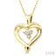 Heart Shape Diamond Fashion Pendant