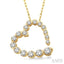 Heart Shape Journey Diamond Fashion Pendant