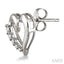 Heart Shape Journey Diamond Fashion Earrings