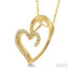 Heart Shape Diamond Fashion Pendant