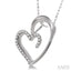 Heart Shape Diamond Fashion Pendant