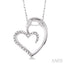 Heart Shape Diamond Fashion Pendant