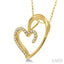Heart Shape Diamond Fashion Pendant