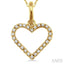 Heart Shape Diamond Pendant