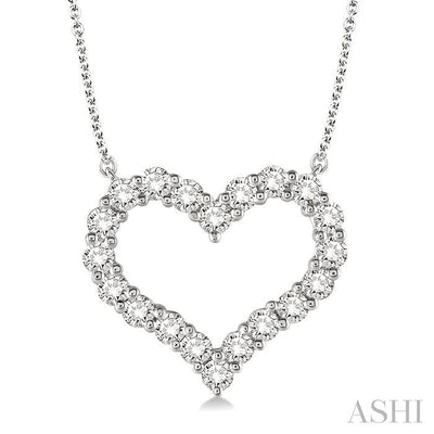 Heart Shape Diamond Pendant