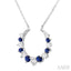 Alternate Gemstone & Diamond Pendant