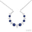 Alternate Gemstone & Diamond Pendant