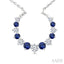 Alternate Gemstone & Diamond Pendant