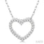 Heart Shape Diamond Pendant