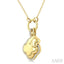 Clover Charm Diamond Fashion Pendant