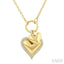 Heart Charm Diamond Fashion Pendant