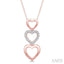 Heart Shape Diamond Fashion Pendant
