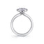Round Diamond Bezel Solitaire Engagement Ring