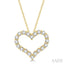 Heart Shape Diamond Fashion Pendant