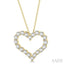 Heart Shape Diamond Fashion Pendant