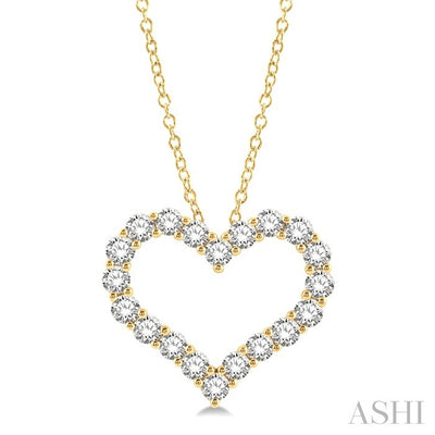 Heart Shape Diamond Fashion Pendant