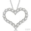 Heart Shape Diamond Fashion Pendant