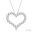 Heart Shape Diamond Fashion Pendant