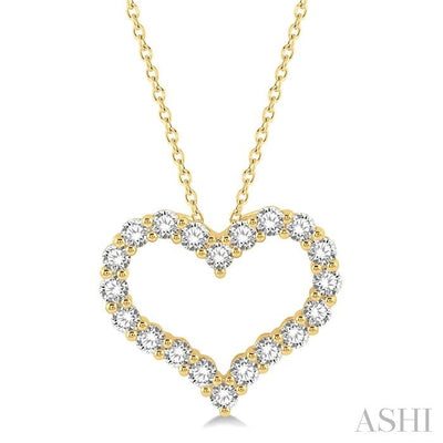 Heart Shape Diamond Fashion Pendant