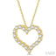 Heart Shape Diamond Fashion Pendant