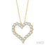 Heart Shape Diamond Fashion Pendant