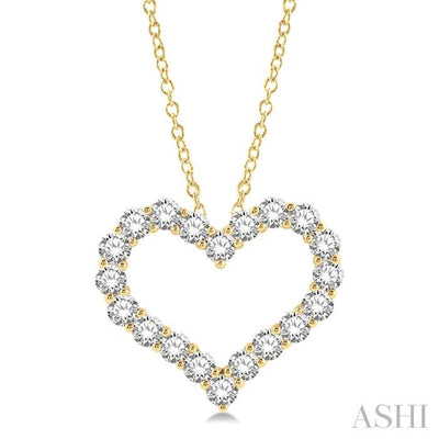Heart Shape Diamond Fashion Pendant