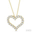 Heart Shape Diamond Fashion Pendant