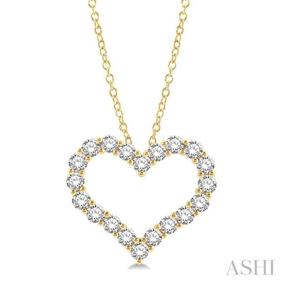 Heart Shape Diamond Fashion Pendant