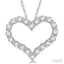Heart Shape Diamond Fashion Pendant