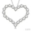Heart Shape Diamond Fashion Pendant