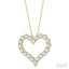 Heart Shape Diamond Fashion Pendant