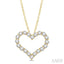 Heart Shape Diamond Fashion Pendant