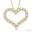 Heart Shape Diamond Fashion Pendant