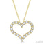 Heart Shape Diamond Fashion Pendant